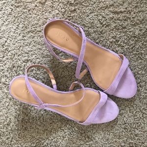 Joie madi lilac suede sandal
